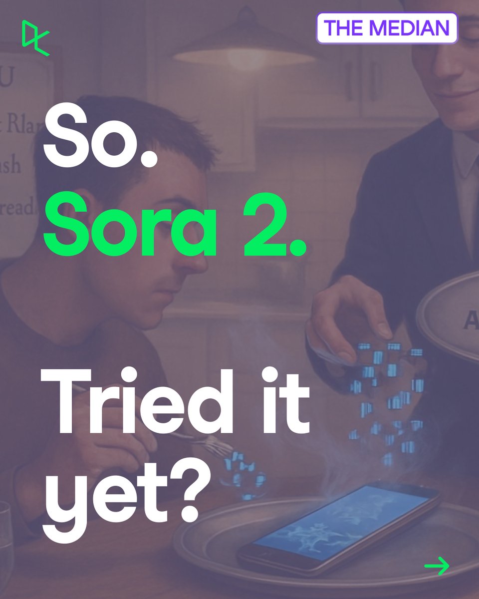 DataCamp's tweet image. Meet Sora—a TikTok made of deepfakes (with consent).
In this week’s newsletter, we look at what happens when feeds go fully synthetic—and reality becomes optional.
🔗 Read now: ow.ly/IfhC50X8niA