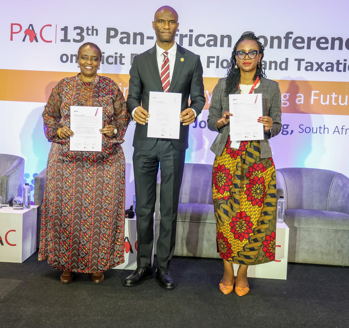 Day 2 of #PAC2025, TJNA officially launched the Anti–IFFs Policy Tracker with our partners from the <a href="/_AfricanUnion/">African Union</a> and <a href="/ATAFtax/">ATAF</a>.

This landmark tool will help African countries monitor, assess, and strengthen their policy responses to IFFs.

Rooted in the legacy of the Thabo