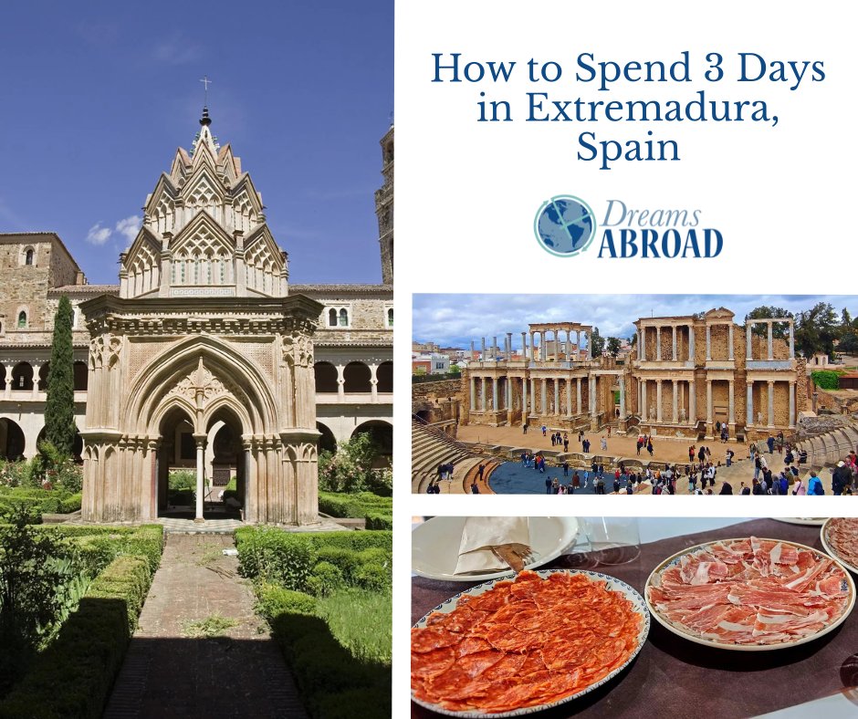 Extremadura may not be Spain’s most famous region, but it does have plenty of beautiful wilderness and ancient archaeological treasures. Read our new story by Maria Perez for more ideas on how to spend 3 days in Extremadura: bit.ly/4mKwGuF.

#DreamsAbroad #VisitSpain