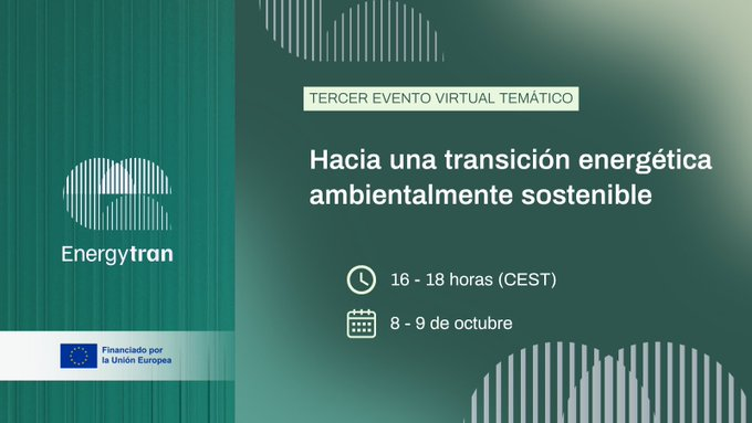 💡 Mañana continúa la segunda jornada de #EnergyTran, con charlas, debates y soluciones innovadoras para una transición energética justa y sostenible en América Latina. ⚡🌎

👇 ¡No te quedes fuera! Regístrate aquí:
oei.int/oficinas/secre…
