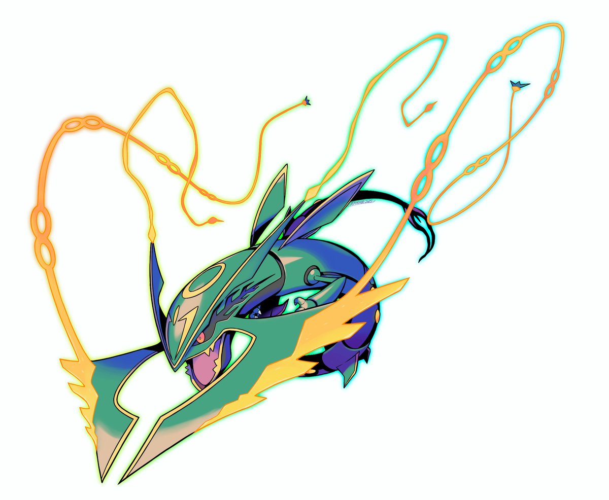 「Road to Z-A : Rayquaza」|Tomycaseのイラスト