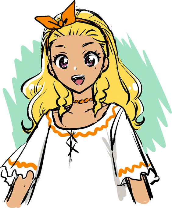 あまりにもつぶやきが少ないので昔描いたプリキュアのキャラを貼っておきますね キュアサンシャインいつきちゃん キュアソレイユえれなちゃん 三枚目は忘れてしまったのでどなたかリプで教えて下さい