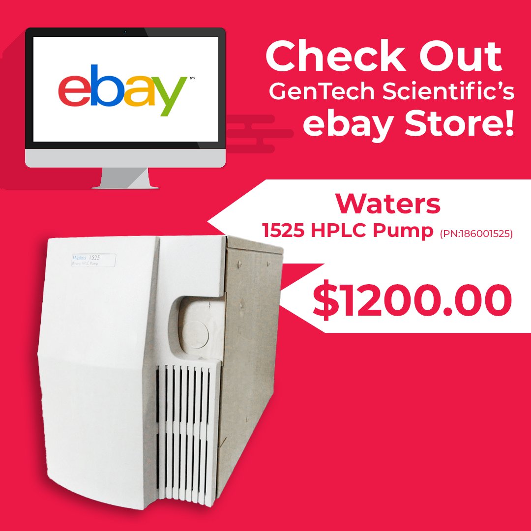 GenTechSci's tweet image. 🔬 Featured eBay Item: Waters 1525 HPLC Pump (PN: 186001525)
Used; not working — for parts or potential repair.

Perfect for labs looking for spare parts or a repair project.

🧪 Shop this: hubs.la/Q03MjH040

🧰 Store: hubs.la/Q03MjG640

#HPLC #Waters #LabEquipment