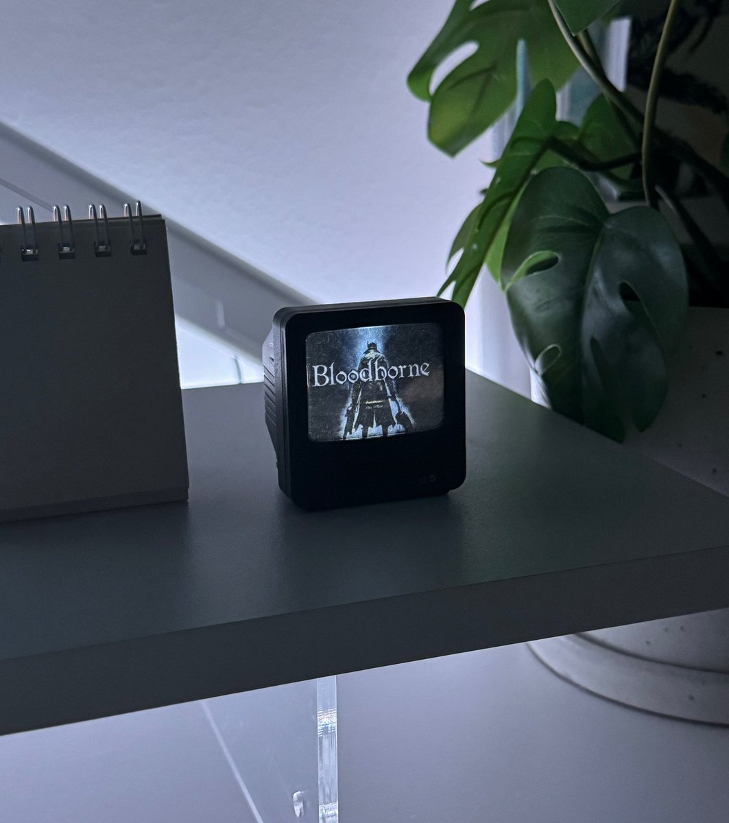 I put Bloodborne on my tiny TV