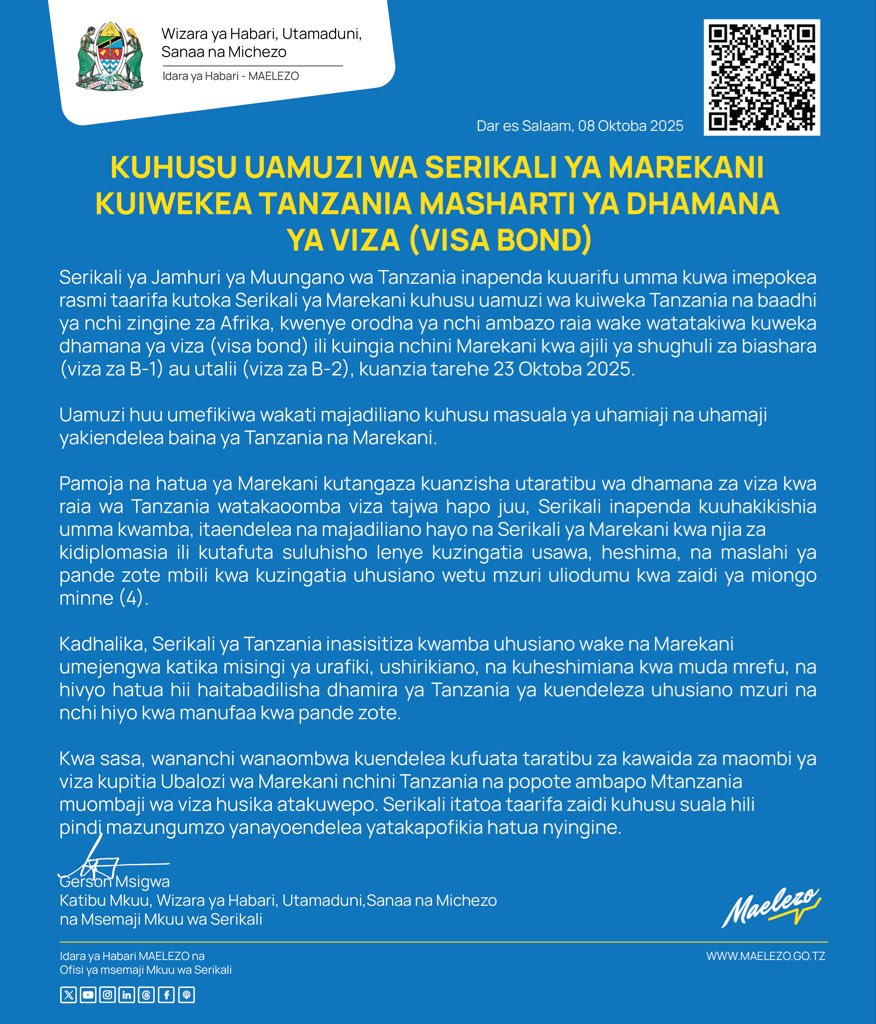 Msemaji Mkuu wa Serikali tweet media