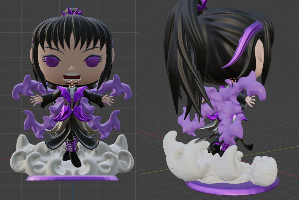 ak4gami00's tweet photo. Babymetal Banshee Queen Concept WIP🤘  

 Free on cults3d contest.  

#babymetal_fanart #BABYMETAL #Funko #FunkoPOPNews #funkocustom #custompop #Chibi #cults3d @Cults3D https://t.co/cComdZiCac