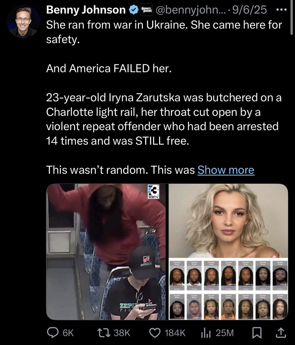 campbellmsean's tweet image. The same day @josh_hammer voiced support for the death penalty, several prominent right-wing figures did so as well. It just so happened that the Iryra Zuruska murder was trending at the time.