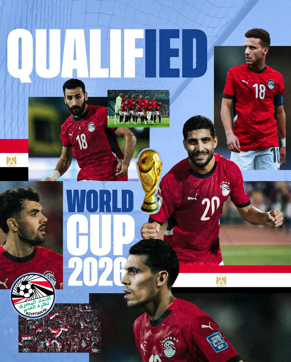 pyramidsfc's tweet image. الرحلة لم تكن سهلة.. لكن بعزيمة وإصرار جميع اللاعبين تحقق الإنجاز
مصر في كأس العالم 2026 🇪🇬🏆
#Pyramids | #ملوك_الكرة