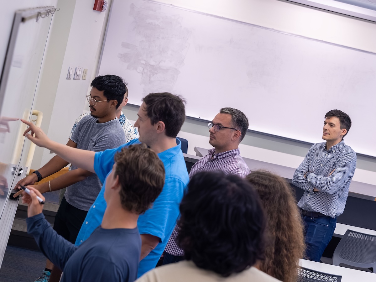 GTCSE's tweet image. Two semesters, two CIOS honor rolls 🏅🏅
Asst. Prof. Raphaël Pestourie is earning top marks for teaching while mentoring future leaders in scientific machine learning and data science!
Full story🔗: cc.gatech.edu/news/revered-f…