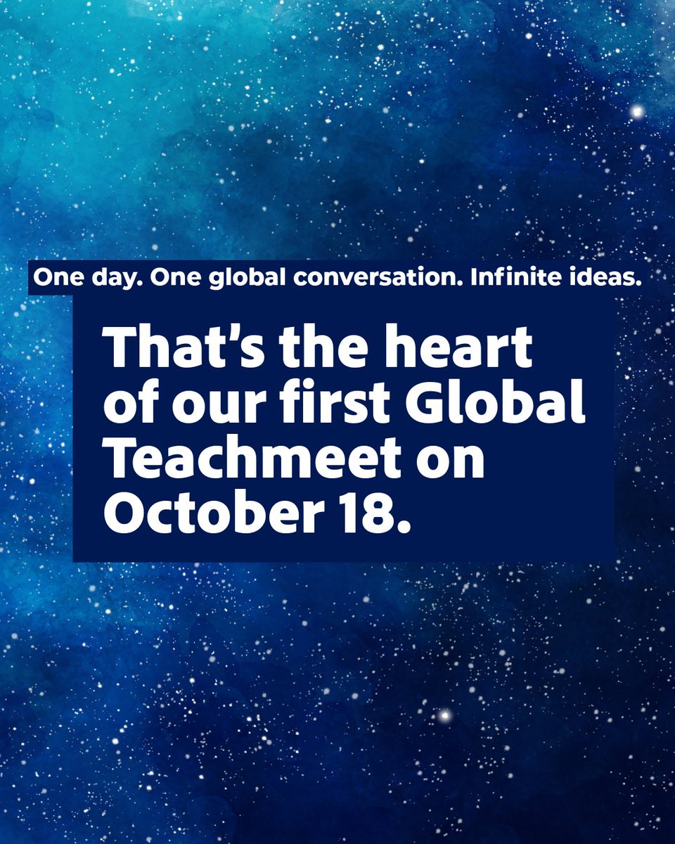 ShelMcConville's tweet image. The best PD isn’t a PowerPoint: it’s each other. 

Join educators from around the world for the very first Adobe Education Global Teachmeet, an Edcamp-style gathering led by YOU. 

🗓️ Oct 18
adobe.ly/fallaceteachme… 

#AdobeEduCreative #AdobeEDUCATION
