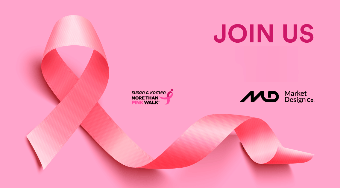 MarketDesignCo's tweet photo. It's almost time for this year’s Susan G. Komen Walk Where You Are MORE THAN PINK Walk on Saturday, October 25! Donate or learn more: https://t.co/ZmhUGF1n61

#RacefortheCure #MoreThanPink #WalkWhereYouAre #MoreThanPinkWalk #AWorldWithoutBreastCancer #SusanGKomen #MarketDesignCo https://t.co/KsMaHYU5Y2