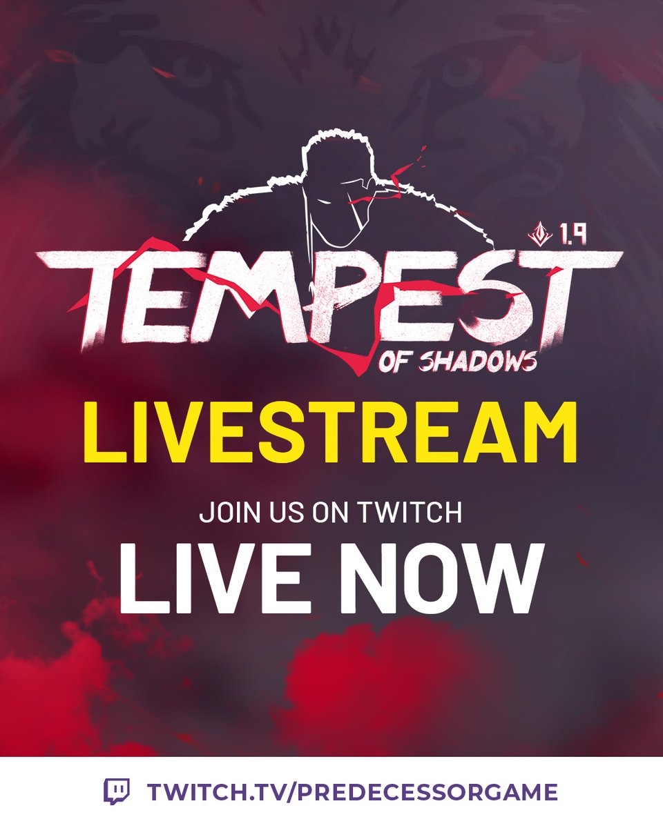 PredecessorGame's tweet image. ⚔️ It&apos;s time! The V1.9 first look stream is LIVE 🎥

Get the full breakdown of updates, changes, and more 👀

Tune in NOW 👇
playp.red/live