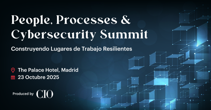 FoundrySpain's tweet image. Personas, procesos y #ciberseguridad: los 3 pilares clave del futuro digital. Descúbrelos en el #evento #PeopleProcessCyber que organiza @FoundrySpain el próximo 23 de octubre. Estrategia, #innovación y #networking en un mismo lugar. 
Regístrate aquí 🔽 bit.ly/3K7sjfR