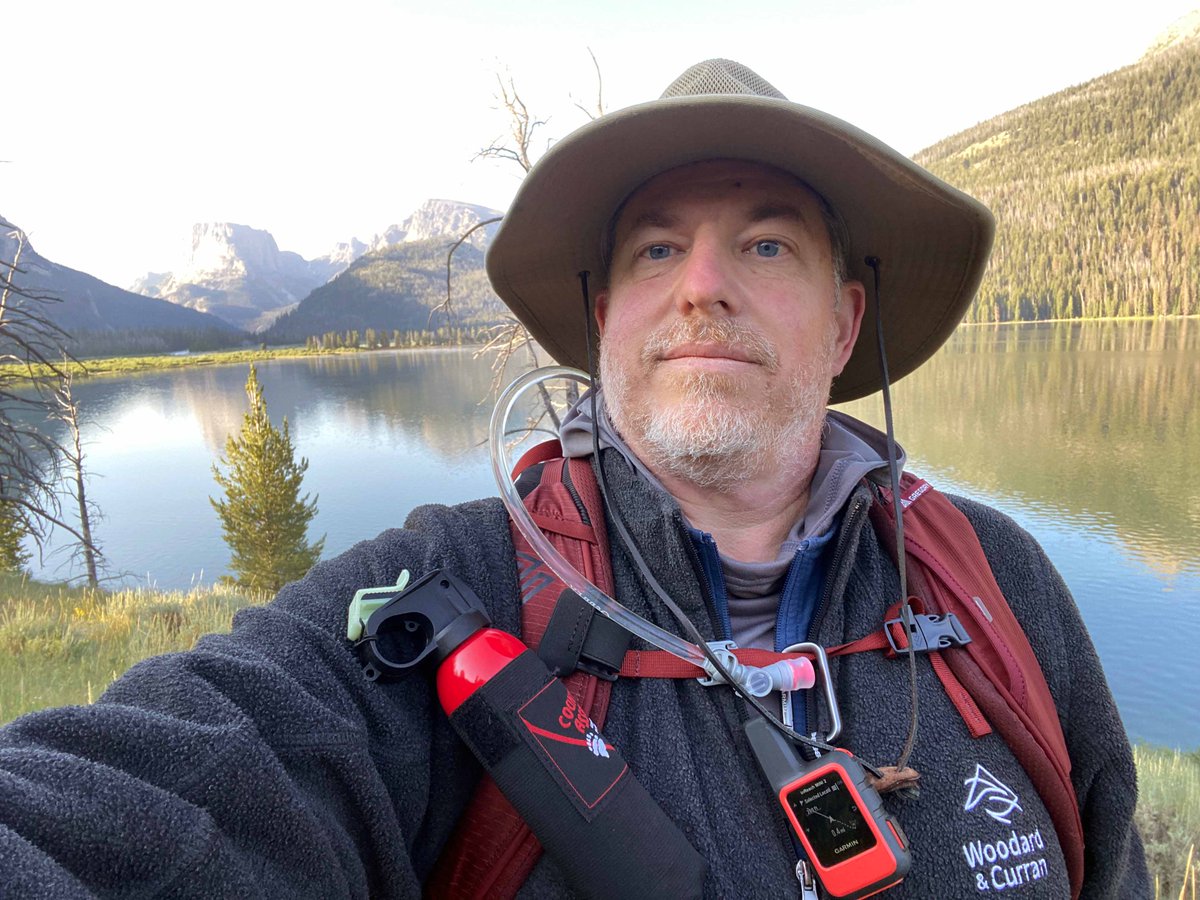 My colleague Richard Harmon hit the trails in Wyoming’s Green River Range to take in some fresh air and spot some grizzlies along the way! Out of office adventures don't get much better than that. #LifeAtWC