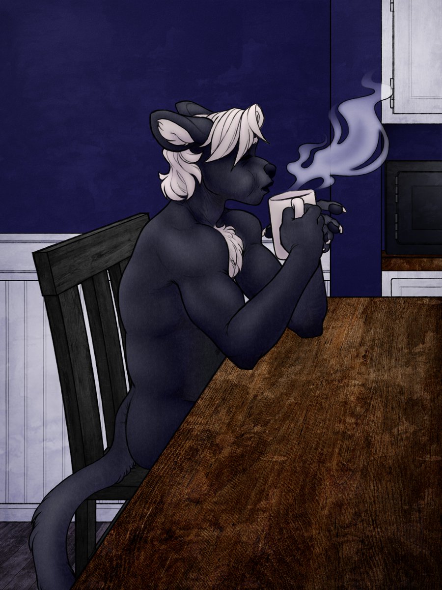 BoopTheBun's tweet photo. Original vs Final

made some art of my bf for fun https://t.co/wpxeHEUprf