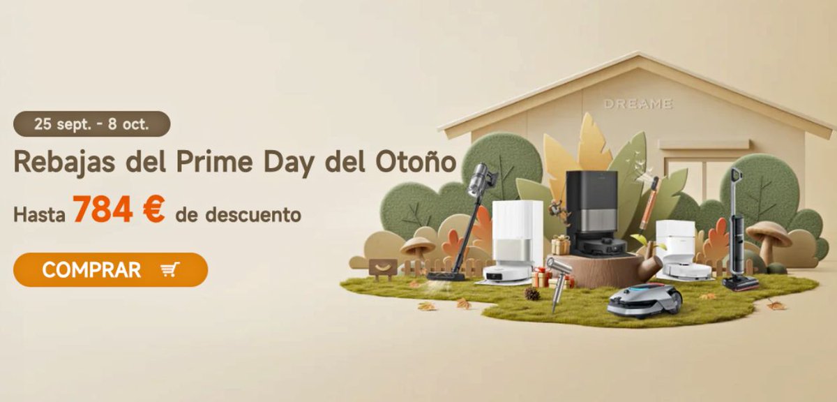 Las mejores ofertas de Dreame llegan con el Prime Day: hasta 700€ tecnolocura.es/las-mejores-of… <a href="/Dreame_tech/">Dreame</a> <a href="/Evercom/">evercom</a> #AmazonPrimeDay #deals #PrimeDay #Amazon #PrimeDay2025 #clientesPrime #Dreame #AmazonPrime #DreamePrimeDay