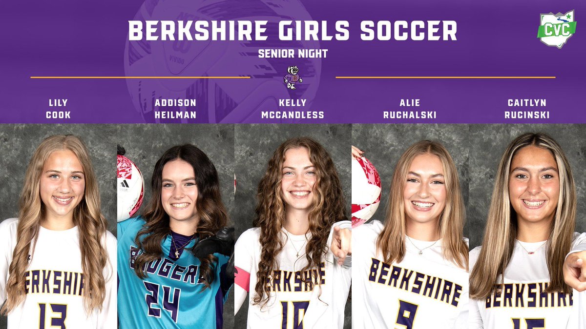 It's girls soccer senior night! Join us this evening at 6:30 pm as we recognize our seniors Lily, Addison, Kelly, Alie, Caitlyn, and Juliette prior to our 7:00 pm contest vs. Geneva! 

We hope you can join us! 

#B_All_In