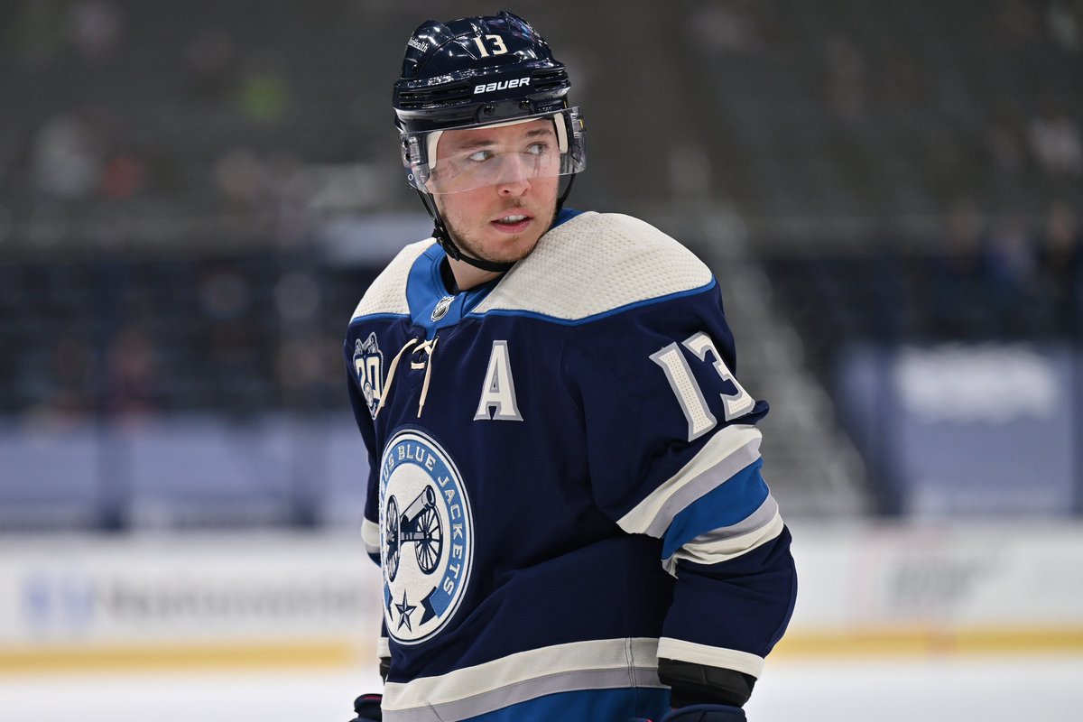 BR_OpenIce's tweet photo. Columbus will sign Cam Atkinson to a one-day contract that will allow him to officially retire from the NHL as a member of the Blue Jackets 💙

Atkinson had 402 points in 627 games with Columbus, including a 41-goal season 🔥 https://t.co/voS6Q375Fk