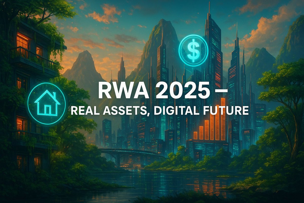 MaxCrypto888's tweet image. 1/7
🏠 Property & Physical Asset Tokenization is quietly reviving.
While AI and memes dominate headlines, #RWA tokens are building real bridges between tangible assets and blockchain markets.
Featured: $PROPS $PROPC $BKN $PLUME $CPOOL $RIO $ZBCN $DMTR $AUTOS