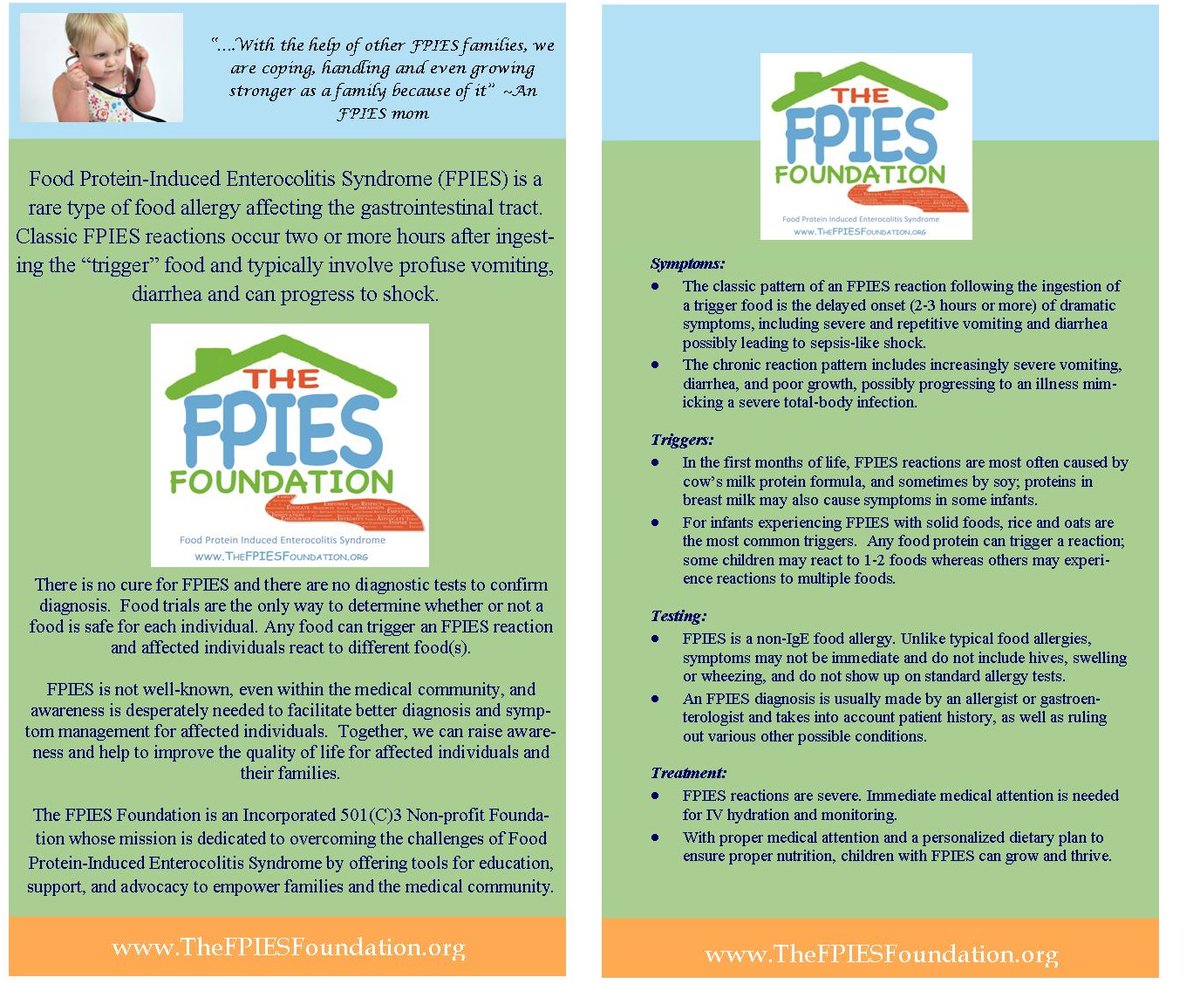 The FPIES Foundation tweet media