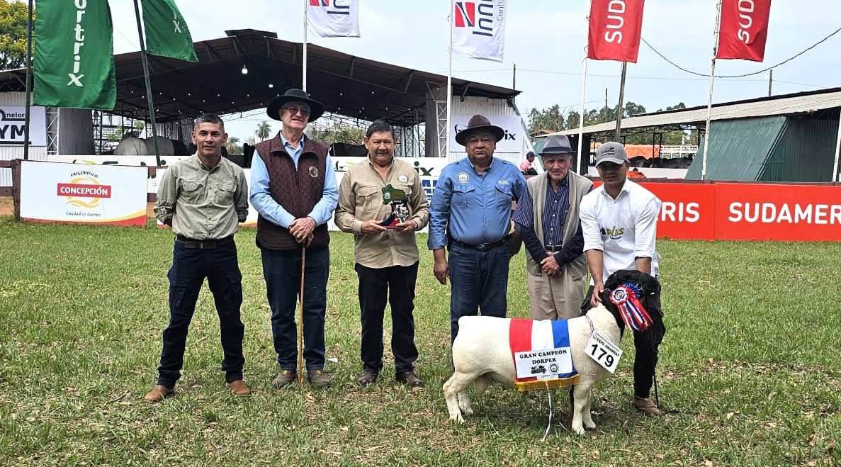 arp_py's tweet image. LA EXPO AMAMBAY 2025 YA CONOCE A SUS PRIMEROS GRANDES CAMPEONES
Entraron en pista las razas Hampshire Down, Dorper, Santa Inés, Saanen, Alpina y Toggemburg y Criolla, todas ellas exhibiendo ejemplares de primer nivel genético.
👉acortar.link/2lpecP