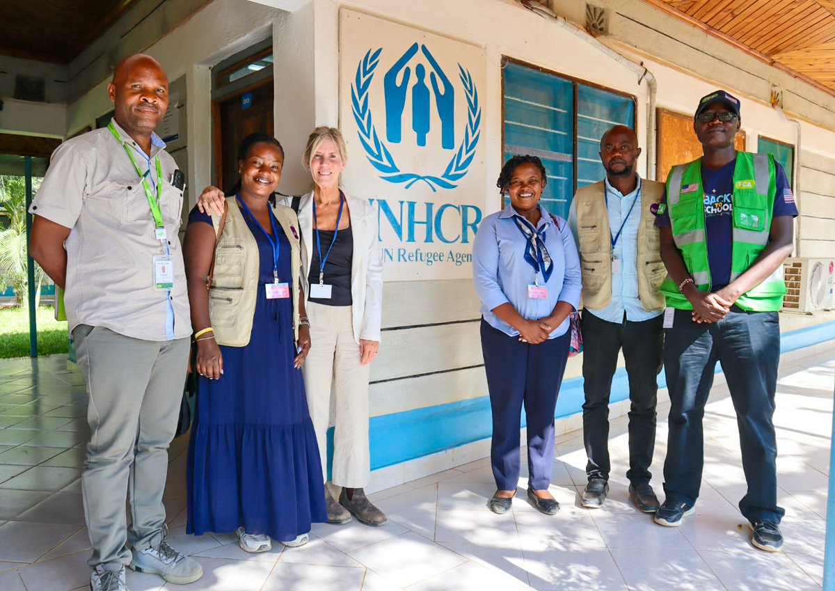 Today, <a href="/FCA_Kenya/">FCA Kenya</a> led by our CD Aleon Mwasi joined <a href="/HuruKits/">Huru International</a>’s delegation, headed by their US-based Executive Director Lorna Macleod, for a courtesy visit to <a href="/UNHCR_Kenya/">UNHCR KENYA</a>  Dadaab office. The meeting focused on the ongoing joint #mhm intervention in #Dadaab refugee camp.
 #SDGs