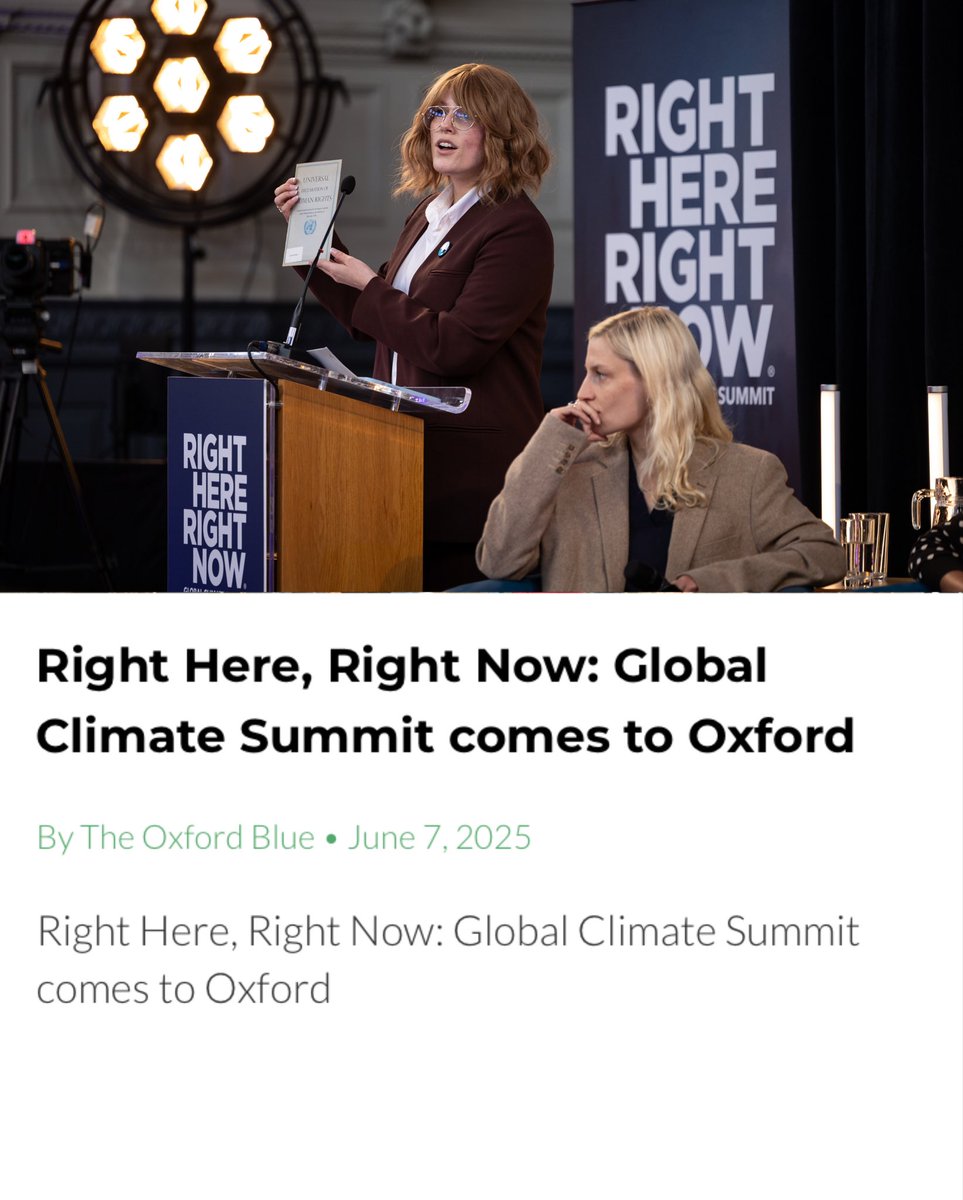 rhrn_climate's tweet photo. 📢 Summit Recap: The Right Here, Right Now Global Climate Summit came to @UniofOxford June 2–8, uniting global leaders, academics, and activists.
#RightHereRightNow 
🔗https://t.co/DlWza7Yhjr https://t.co/wXpI8dLCO7