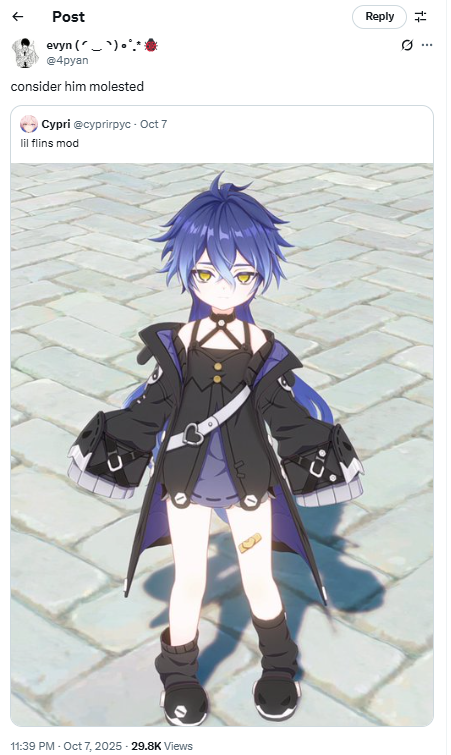 TimelyTeaching7's tweet image. i'm a genshin player from israel and this is my favourite mod