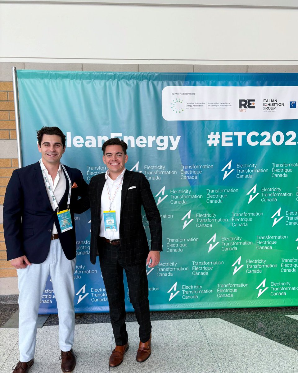 SilfabSolar's tweet image. Team Silfab Solar joined clean-energy leaders in Toronto for #ETC2025, to connect on the future of solar, energy storage, and sustainability across North America!

#SilfabSolar #CleanEnergy #EnergyTransition @ElectricityTC @RenewablesAssoc