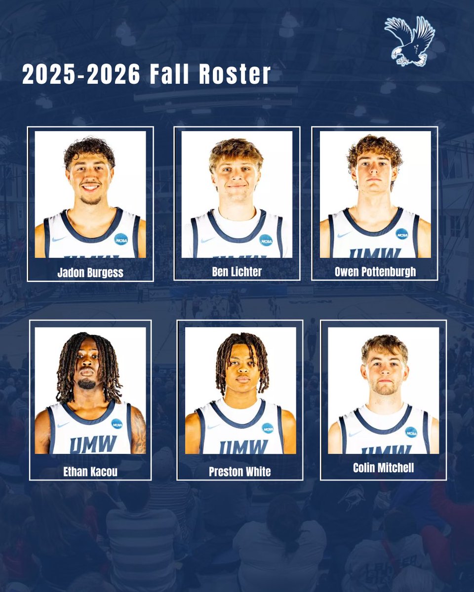 Meet our 25-26 Roster 🦅!  #d3hoops