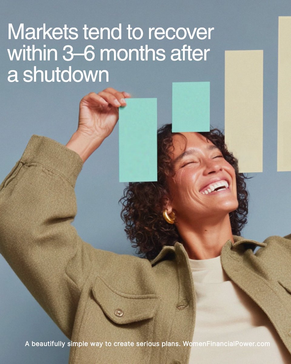 Since 1976, the average 12-month return following a government shutdown has been 12.7%.  Book a call with Women Financial Power to keep your investments, income and cash flow on track.
