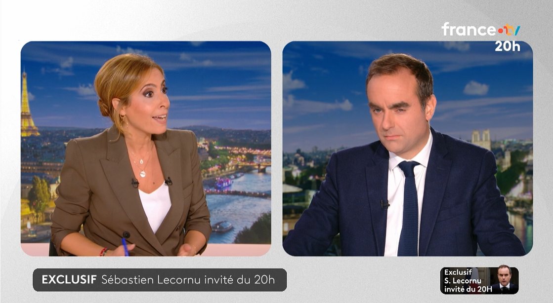 Sébastien Lecornu invité de Léa Salamé, femme de Raphael Glucskmann doit annoncer le retour du PS à Matignon.
Les petits arrangements entre amis contre l'intérêt général des français.