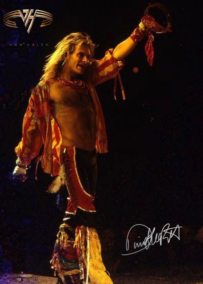 激熱（アツ）！🔥 ۞†David Lee Roth (Van Halen)†۞🇺🇸✨ 本日㊗誕生日