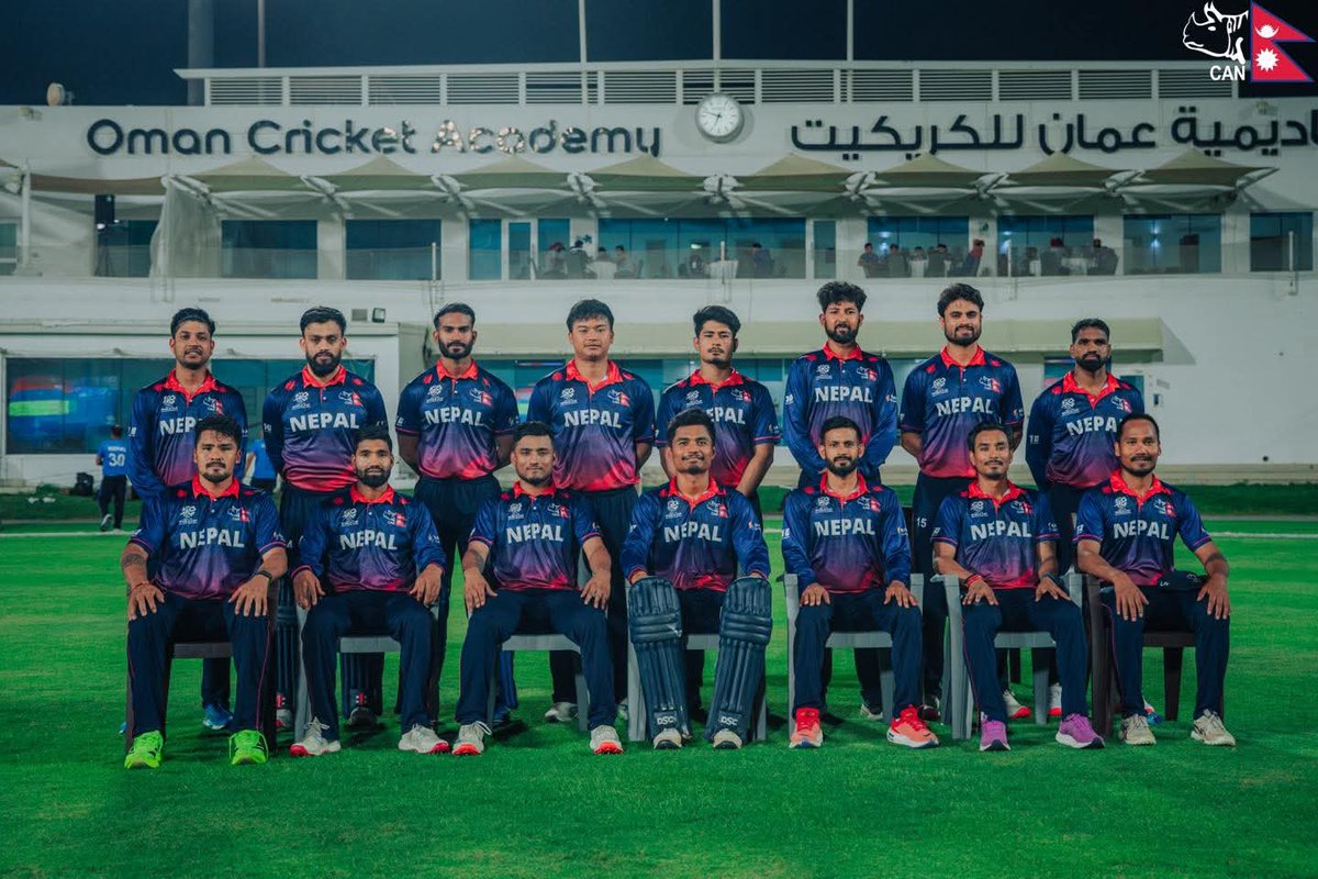 cricinsights1's tweet photo. π T20WC Asia EAP Qualifier π
π³π΅ Nepal vs Kuwait π°πΌ
π₯ Nepal won by 58 Runs πͺ
π Nepal: 141/7 (20 Overs)
π₯ Kuwait: 83/10 (18.1 Overs)
Brilliant all-round performance by Nepal! π³π΅β¨
#T20WC #AsiaEAPQualifier #NepalCricket #NepalvsKuwait #CricketFever #CricketLovers ππ#Cricket