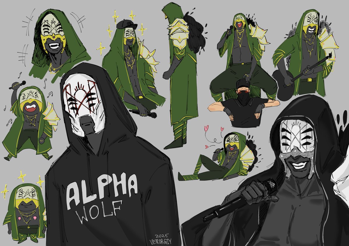 verorgiy's tweet photo. vessel's shenanigans AND that one alpha wolf hoodie 

#sleeptoken #vesselsleeptoken
(repost because i forgot something nghhh) https://t.co/eZV6sFNz7c