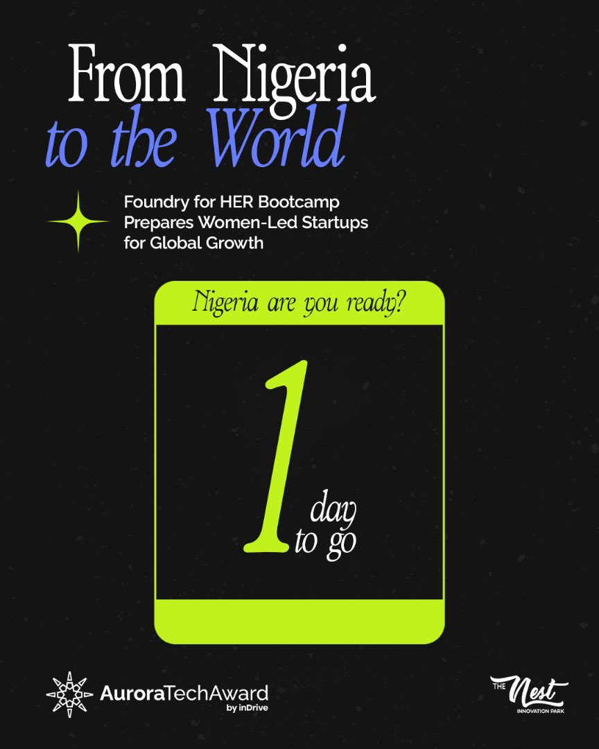 TheFoundryNG's tweet photo. Just over 24 hours left to get on board and go global … tick tock! https://t.co/6jiZQFzT7x