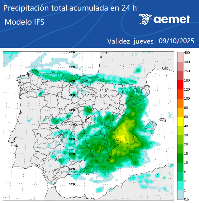 AEMET_Baleares's tweet photo. Para mañana jueves se esperan precipitaciones fuertes o muy fuertes en áreas del mar de Baleares, mar de Cabrera y en Palos.

Predicción para aguas costeras de #IllesBalears:
https://t.co/W0LsC8RBzg

Predicción de alta mar para el #Mediterráneo Occidental:
https://t.co/ObS7J9Dbab https://t.co/s5W5DnCmfd