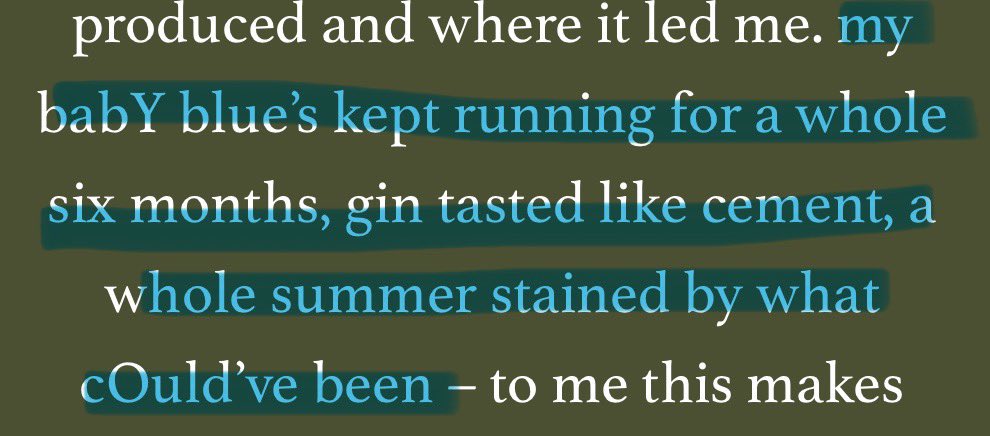 oh maisie, the poet of our generation
