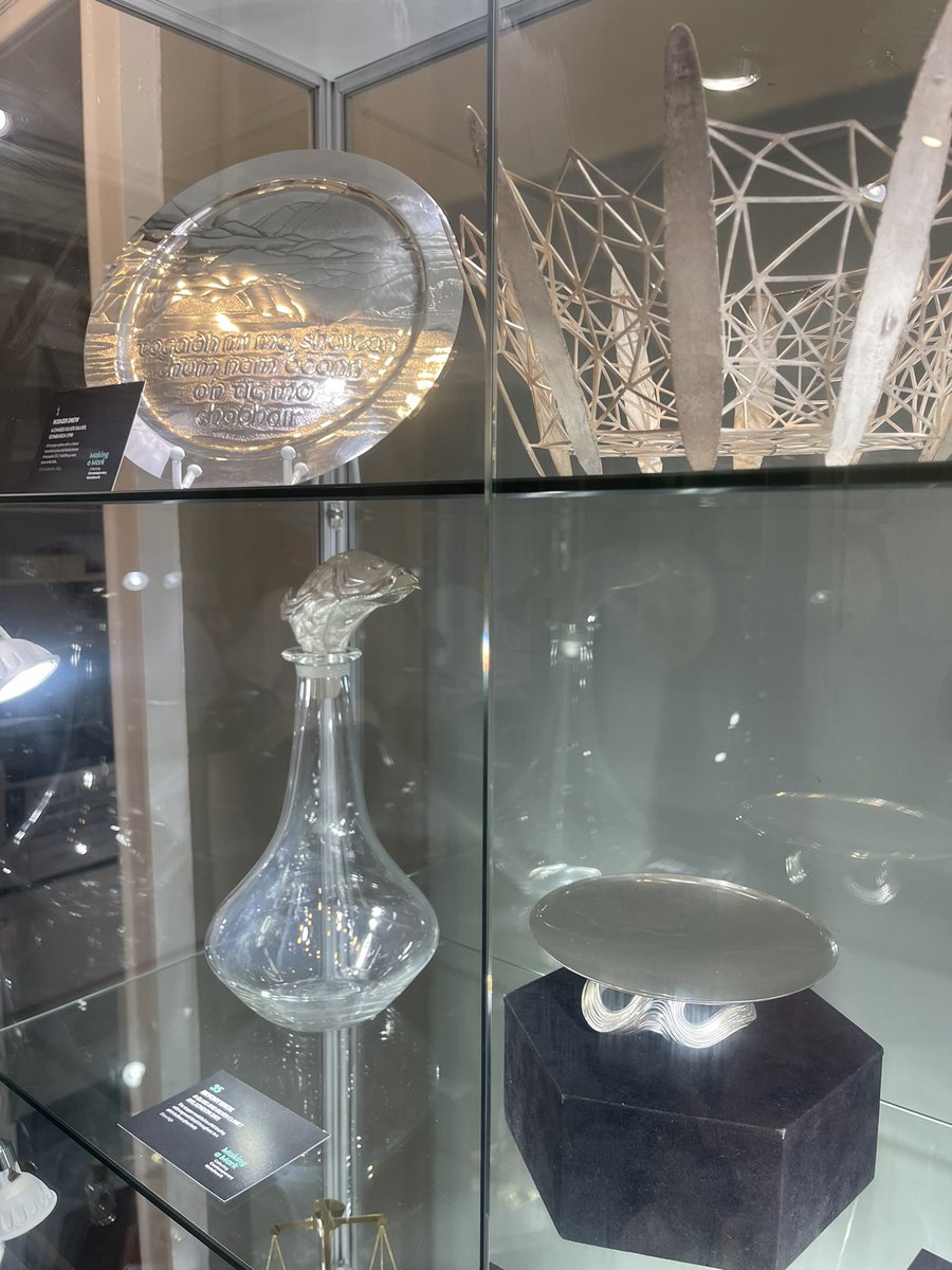 Today our HND Jewellery students visited Making a Mark, an inspiring exhibition <a href="/LyonandTurnbull/">Lyon & Turnbull</a> celebrating Helen Cargill Thompson’s extraordinary collection, bequeathed to <a href="/GSofA/">The Glasgow School of Art</a> A stunning showcase of contemporary silver &amp; metalwork by makers. #Craft #Silversmithing