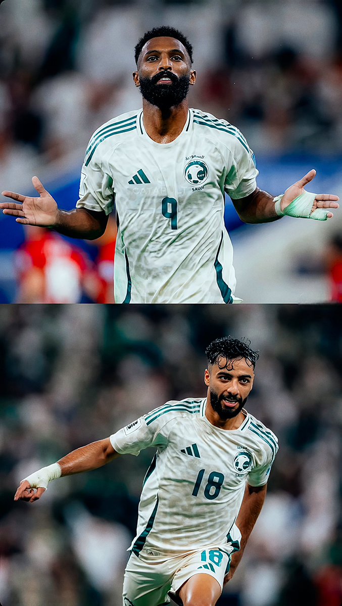 "أشيلكم على كتوفي .. من الوقت 
خايف من الطيحه وخايف عليكم" 💚🇸🇦