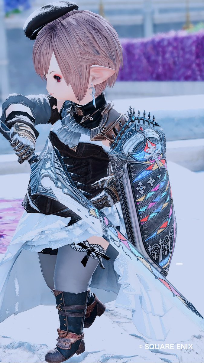 dobo_cham's tweet image. ファーストライト・ソード&amp;amp;シールド🧚‍♂️

素敵過ぎる🫶🌈

#FF14
#おはララ #ララフェル