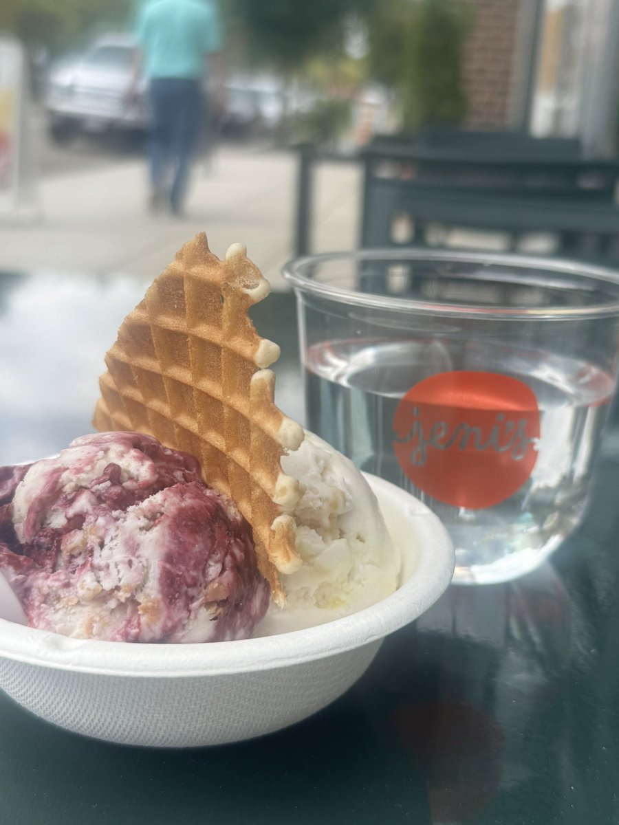 Successfully defended my comprehensive exam paper this morning! So, in the wise words of one of my favorite Parks and Rec episodes, it’s time to “treat yo’ self” (ahem, myself 🤪) with a stop at Jeni’s Ice Cream! <a href="/VCU/">VCU</a>