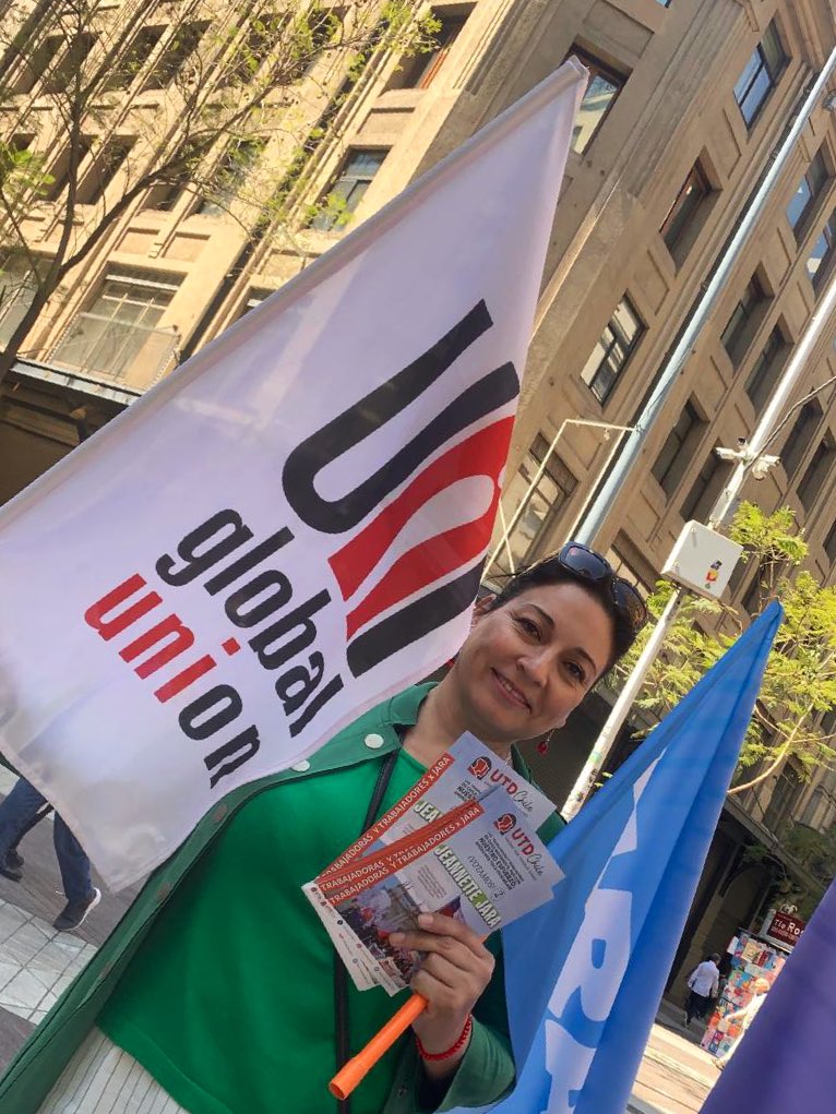 ✔️Lxs trabajadorxs, jóvenes y mujeres estuvimos en las calles  apoyando a nuestra futura presidenta <a href="/jeannette_jara/">Jeannette Jara Román</a> 
❇️Somos comando UNI-UTD activos y movilizados.
‼️Democracia siempre📣
👇
#JeannetteJara 
#jeannettejarapresidenta