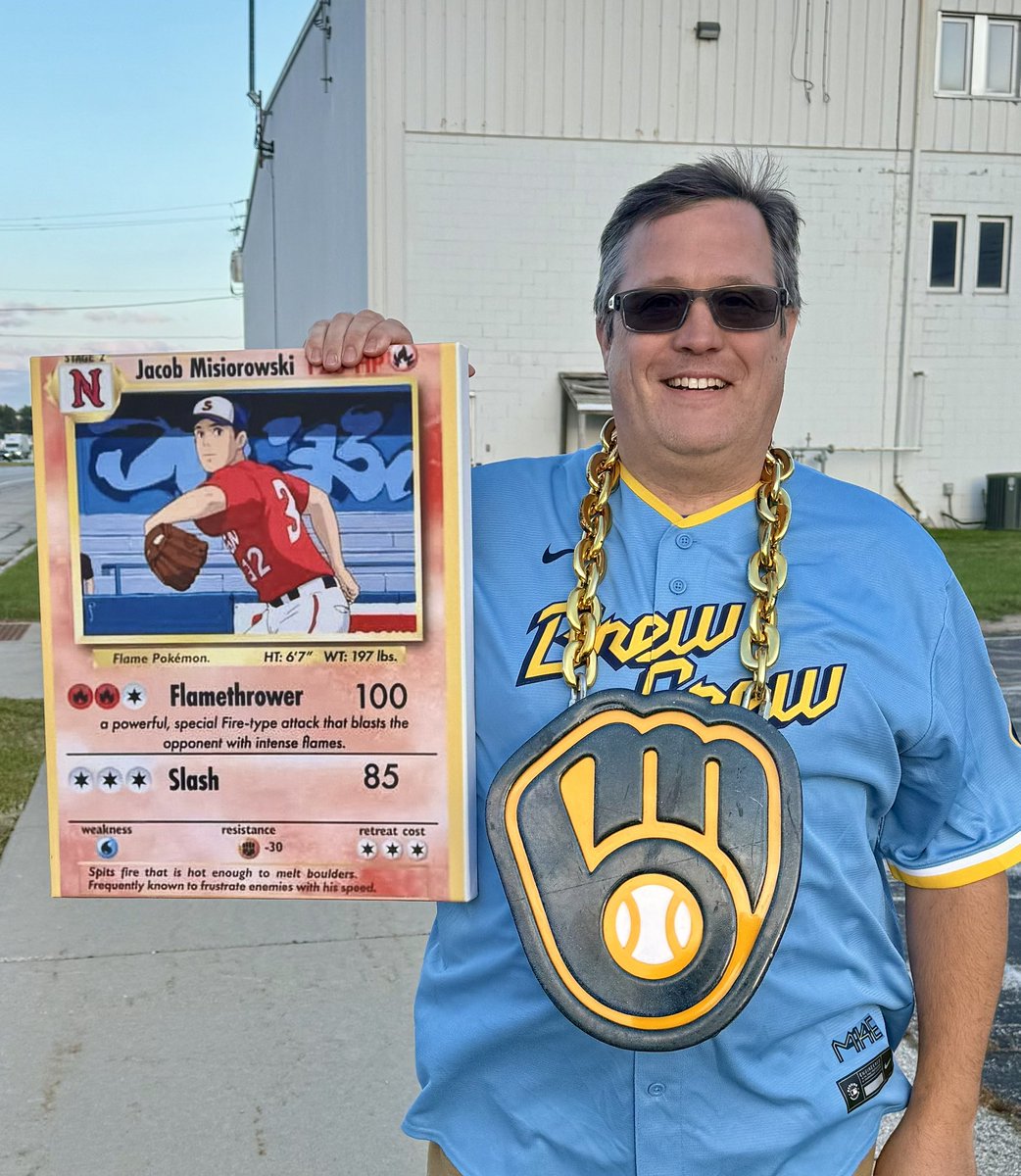 MrAngry247's tweet image. @Jmisiorowski9 
Just got this #16/25 orange relic card. Would you be interested in it? @Brewers #ThisIsMyCrew #MagicBrew #WinItForUeck