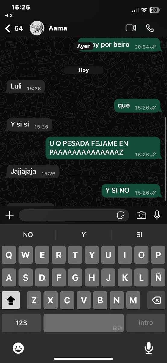 PATRICIO QUE HICISTE CON MI MAMA LA ROMPISTE