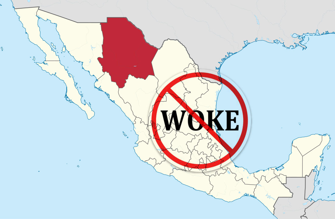 The state of Chihuahua in #Mexico bans inclusive woke language in schools. It's one of the states in Mexico not governed by the #morena socialist narcoregime, and marxist president #Sheinbaum has lashed out at the decision.

Based #Chihuahua.