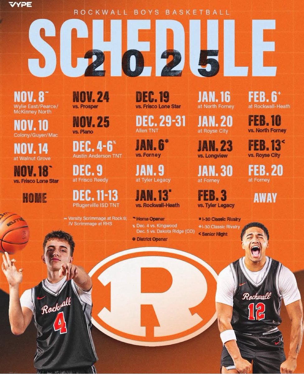 noahsantoro5's tweet photo. 25-26 ROCKWALL SEASON SCHEDULE 
@rockwallhoops @ROCOgameday https://t.co/BKILHv9g1I