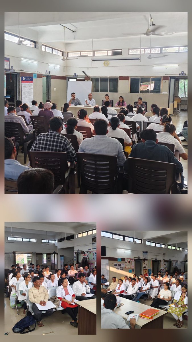 thonetrang77417's tweet photo. Date 07 10 2025
#Staffmeeting at #PHCMORIYANA under #THO sir regarding #SRM #team #visit
@PMoriyana31911 @PhcThava1770
#STAFF #MPHW #CHO #MPHS #FHS #TMPHS #MO https://t.co/bFeRmxADzB