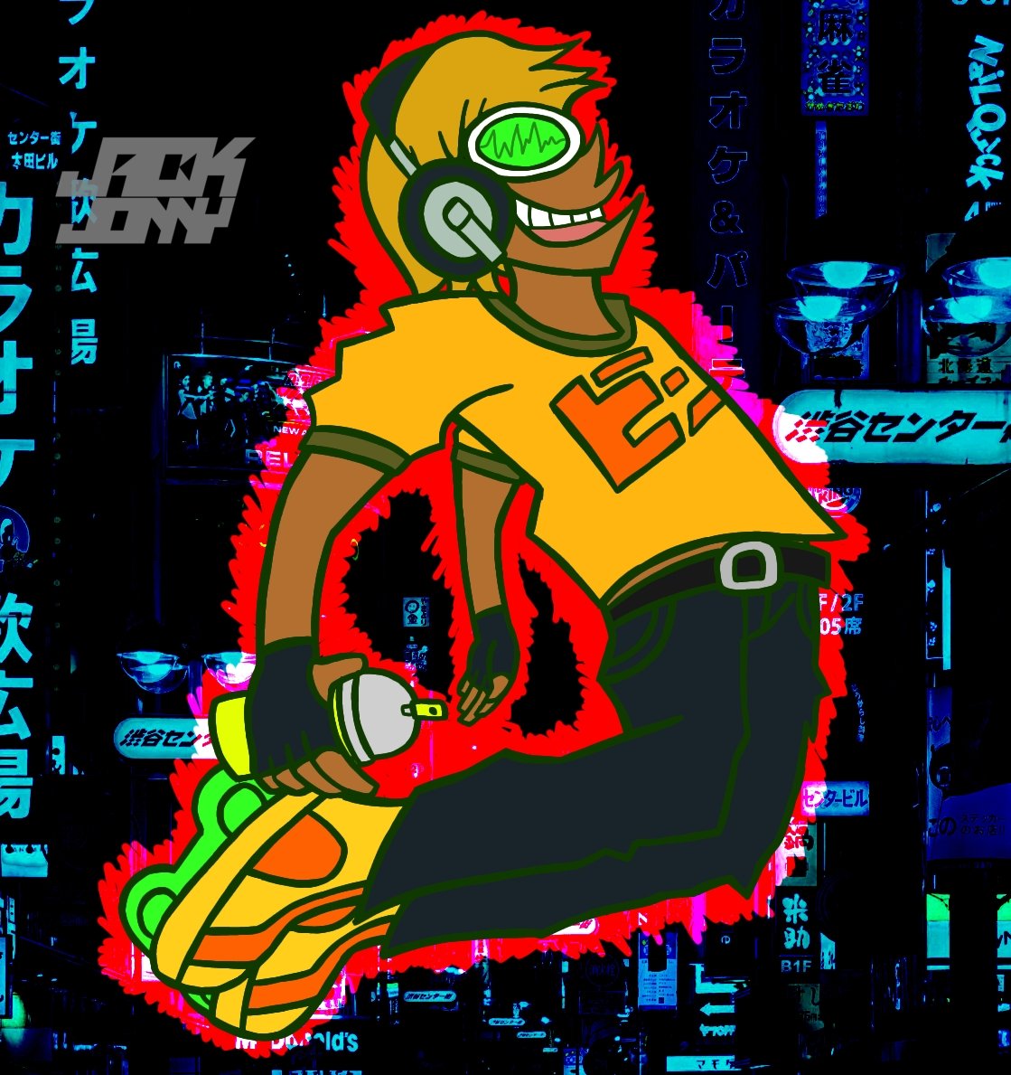 Jack's OCtober Spooky Special 04
Jonny as Beat from Jet Set Radio