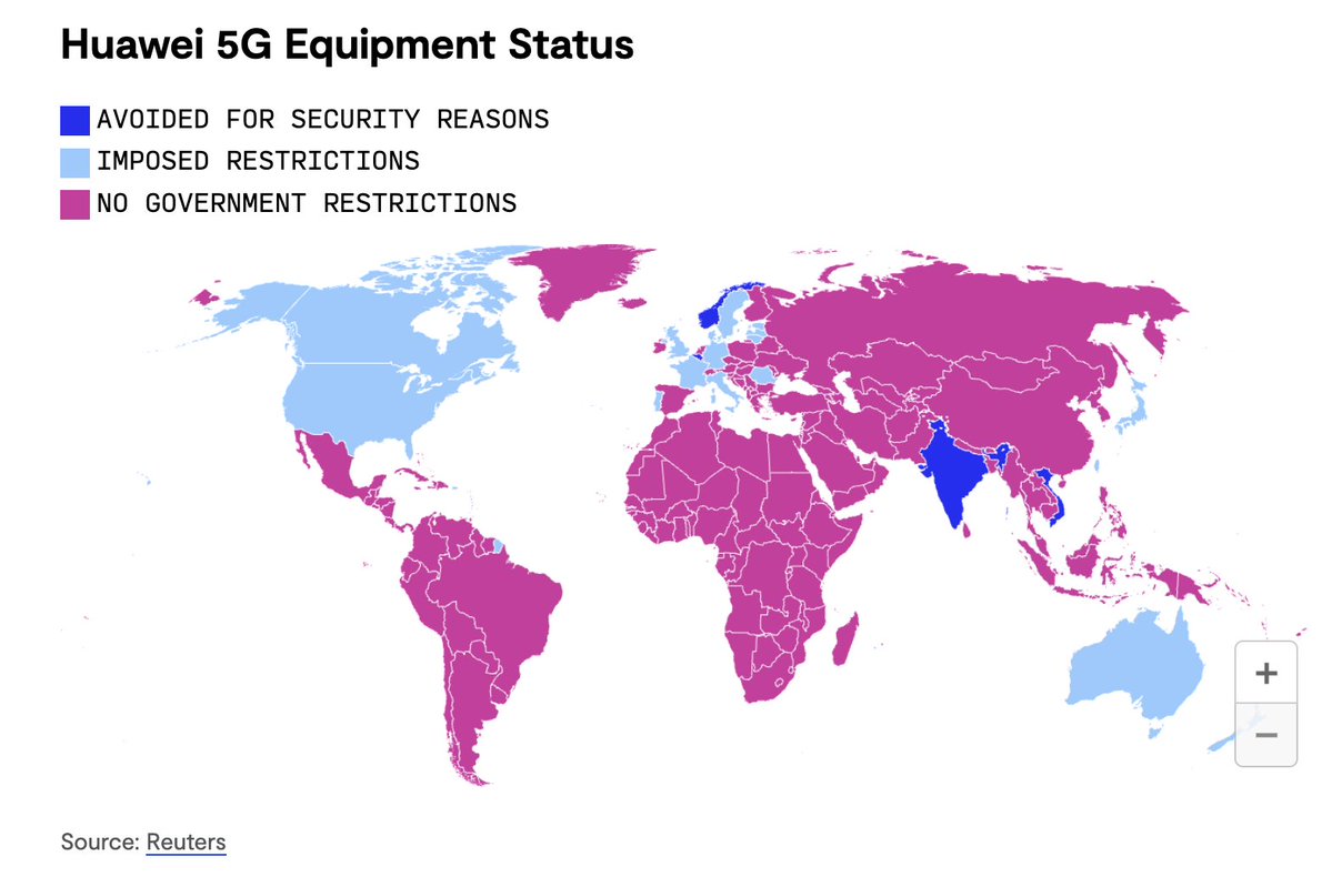 restofworld's tweet image. Banned in the U.S. and Europe, Huawei wants to build the developing world’s AI
restofworld.org/2025/huawei-us…